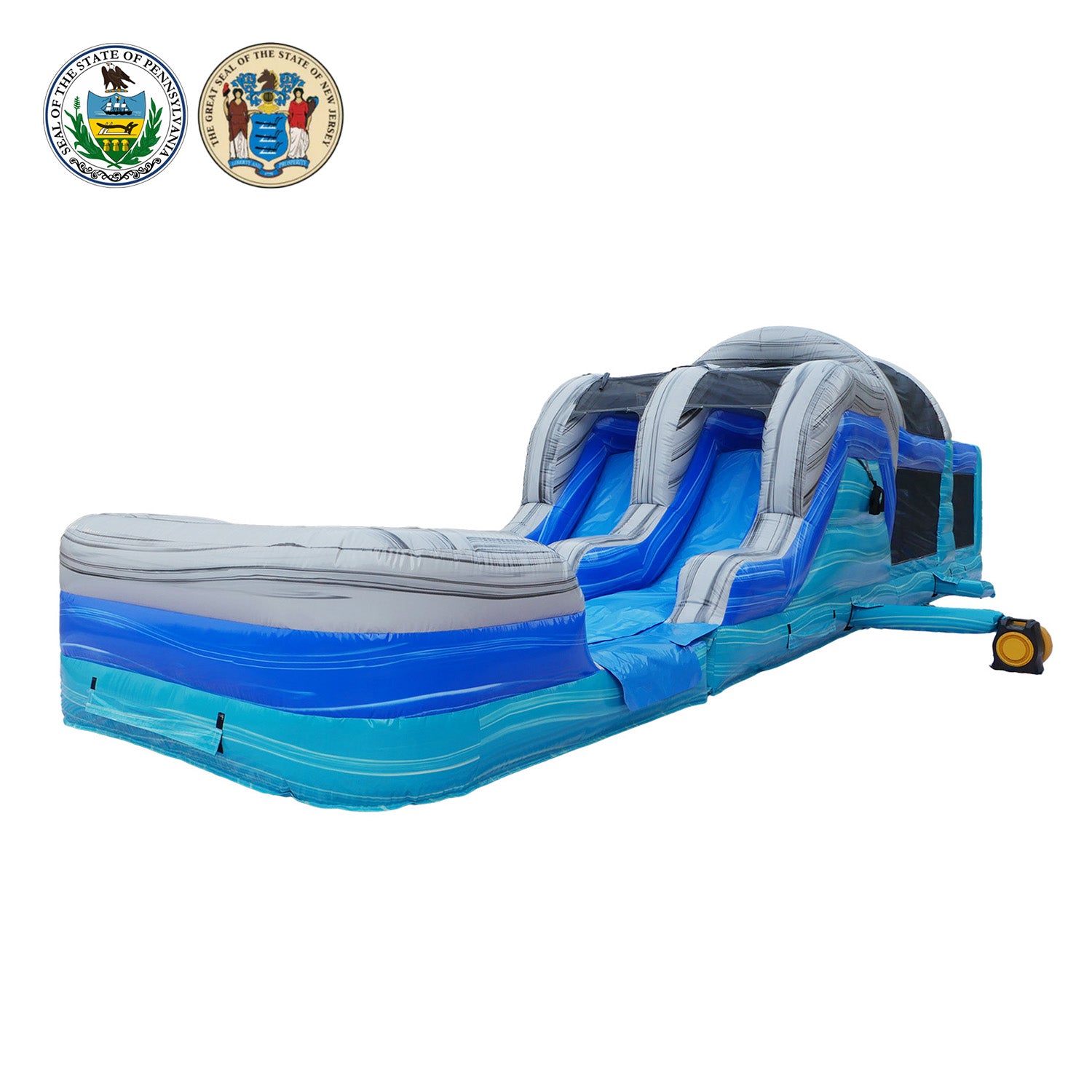 OCEAN BLUE 46 FT EXTENDED WET DRY OBSTACLE