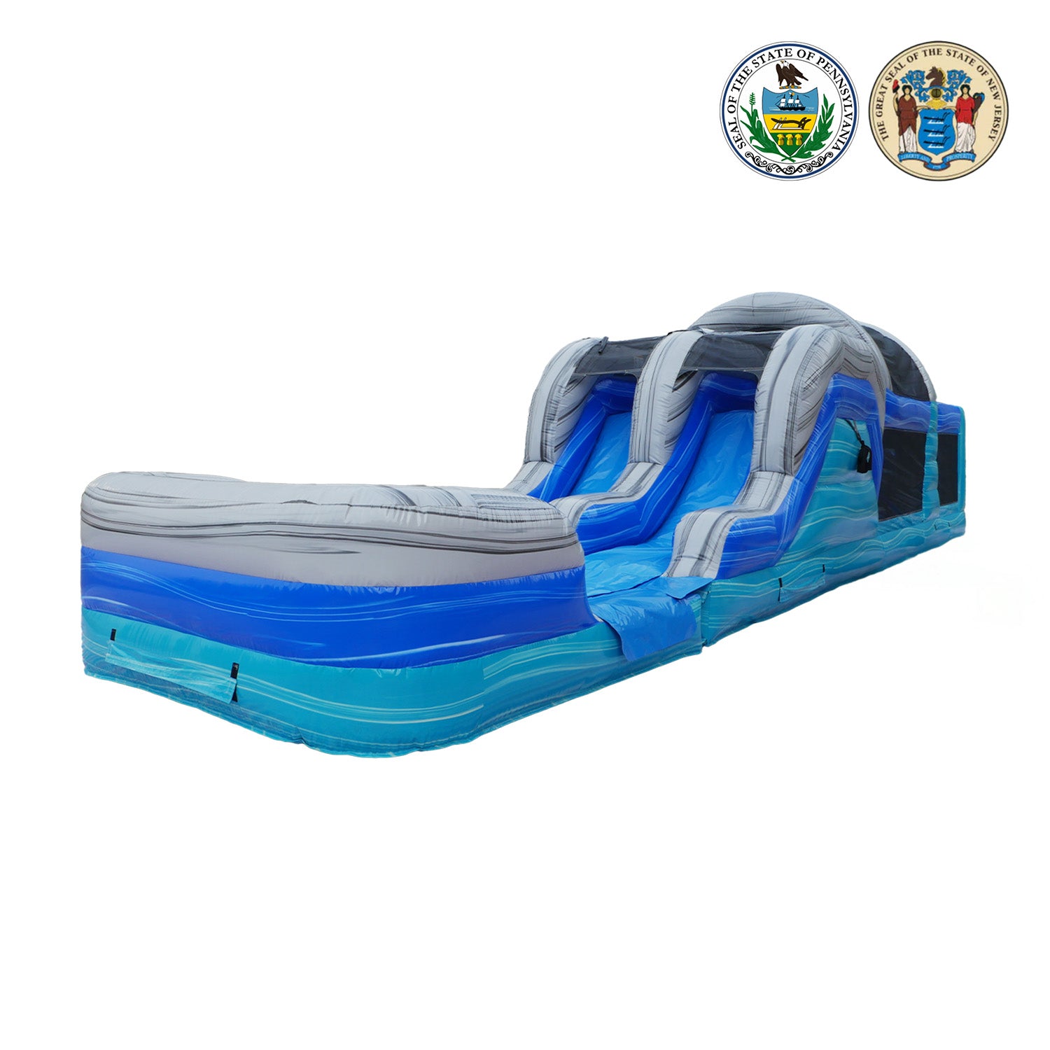 OCEAN BLUE 46 FT EXTENDED WET DRY OBSTACLE