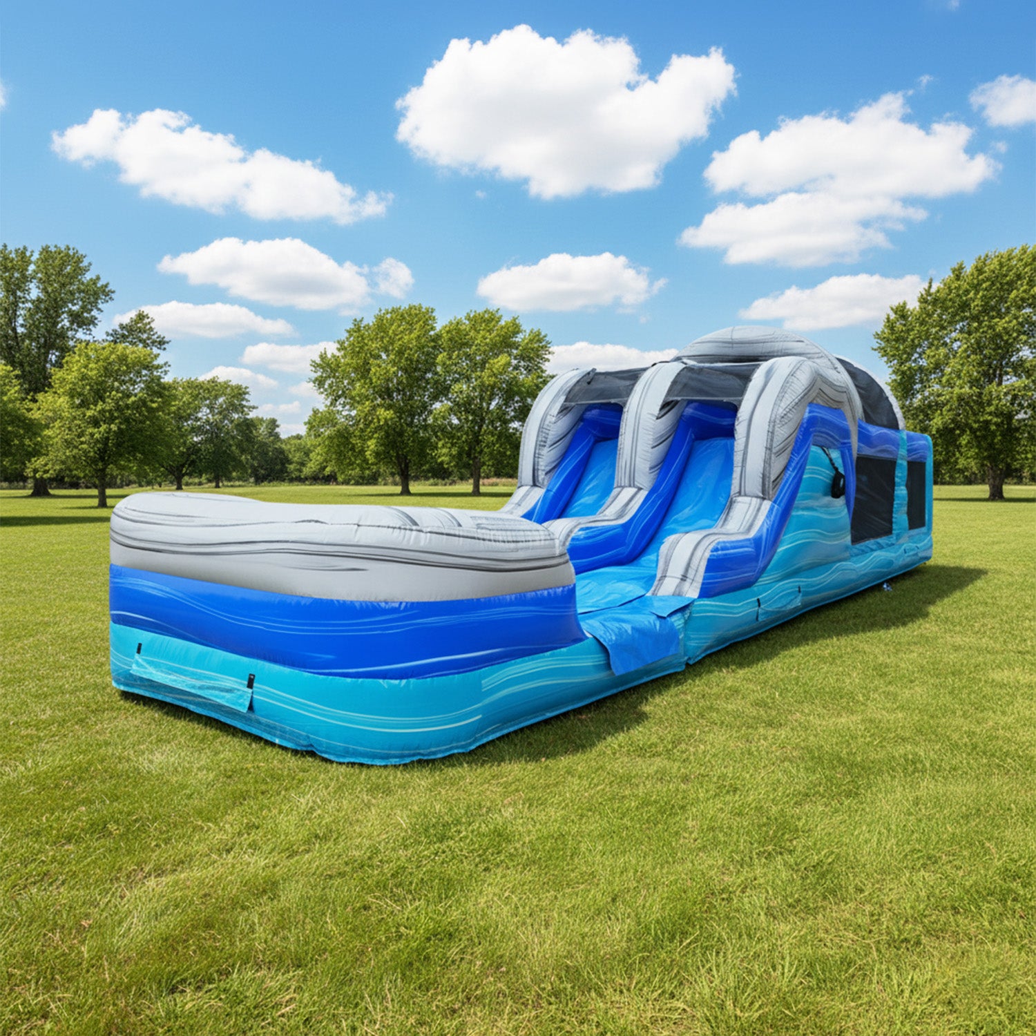 OCEAN BLUE 46 FT EXTENDED WET DRY OBSTACLE