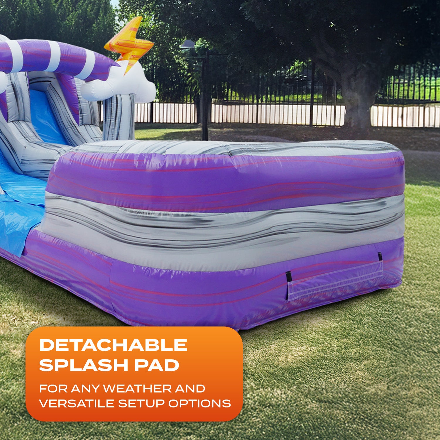 THUNDER 46 FT EXTENDED WET DRY OBSTACLE