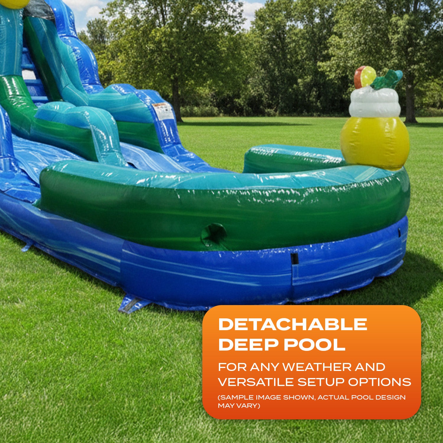 AMALFI COAST 15FT SLIDE