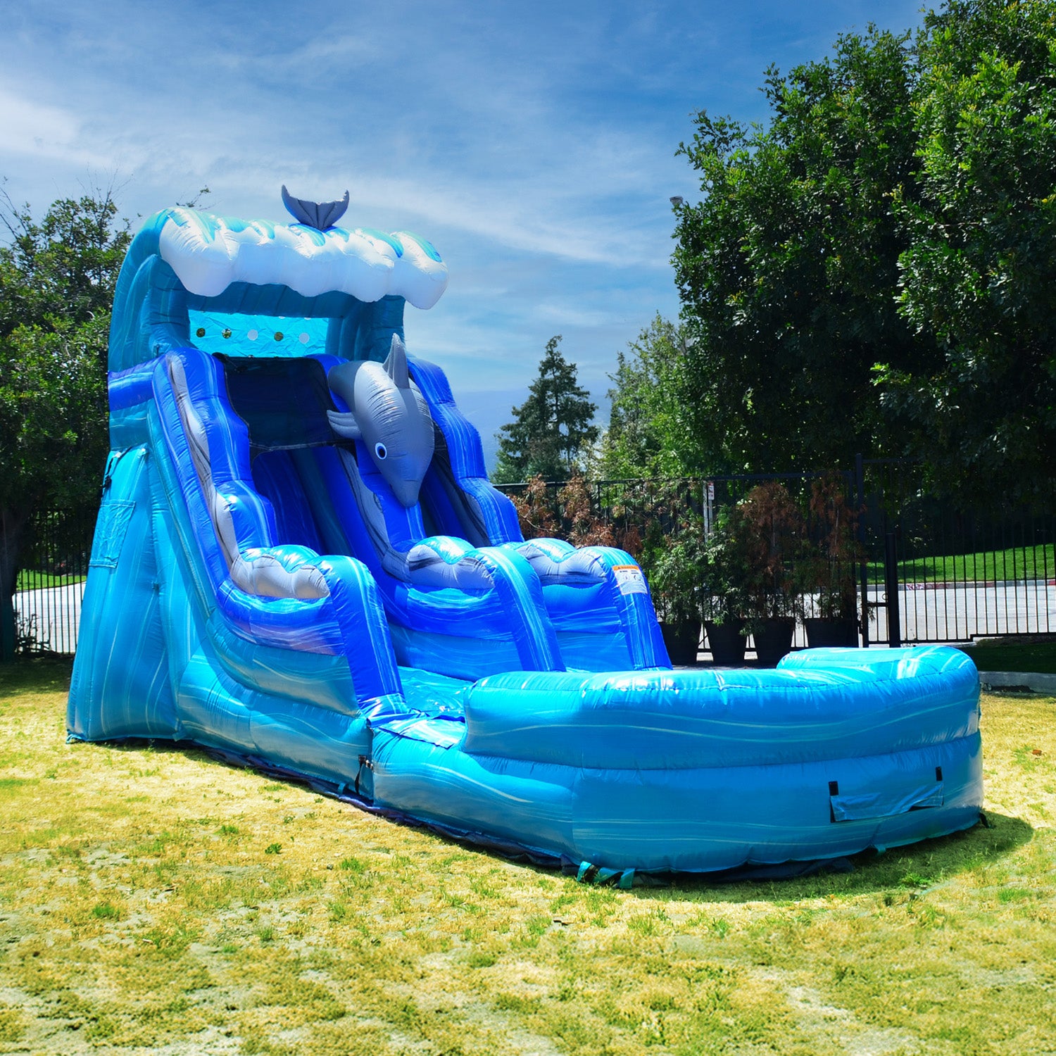 DOLPHINS 15 FT SLIDE