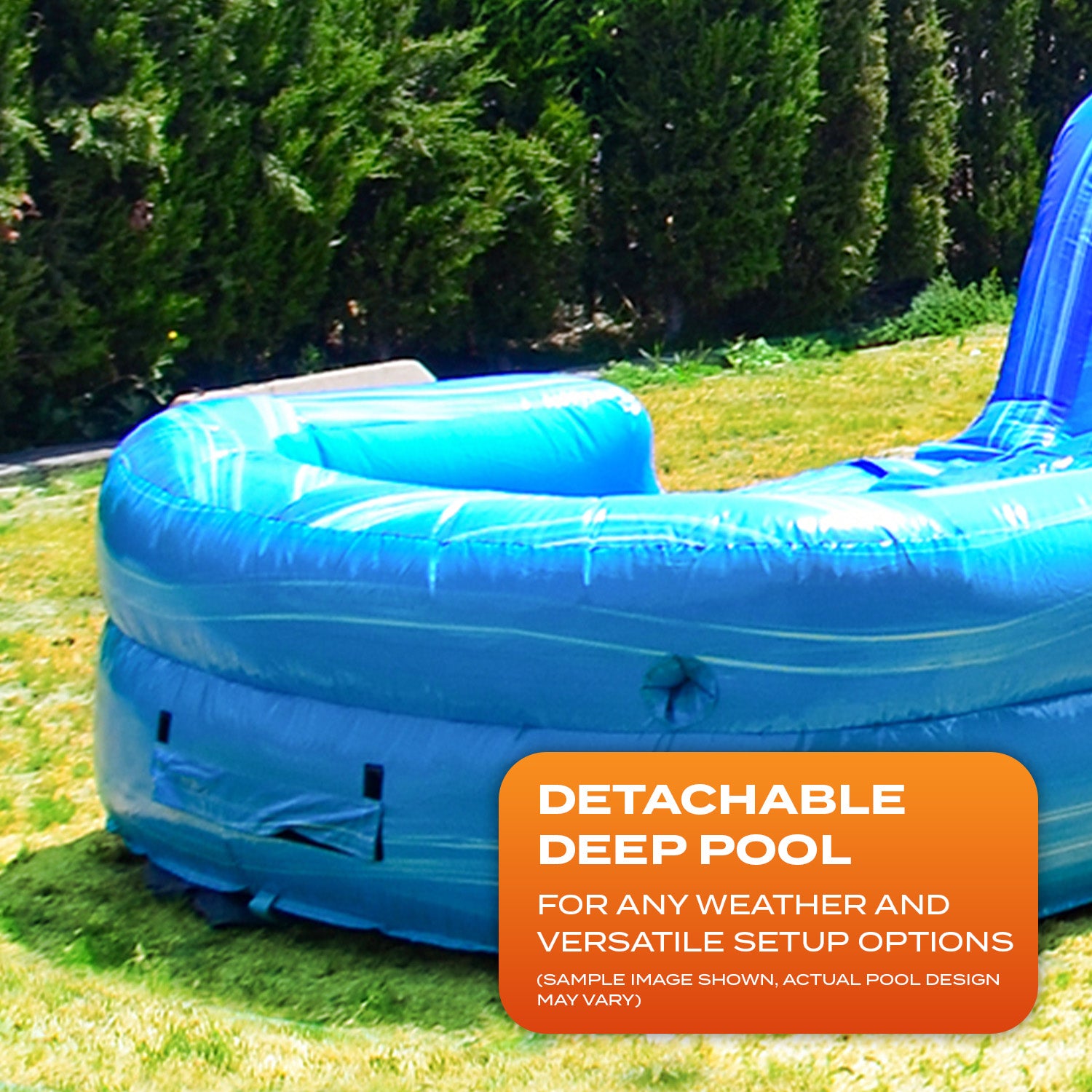 DOLPHINS 15 FT SLIDE