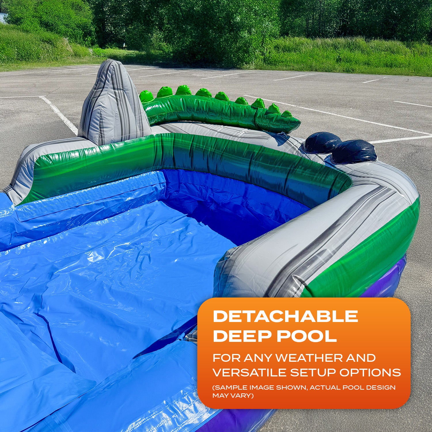 MONSTER DRAGON 15 FT SLIDE