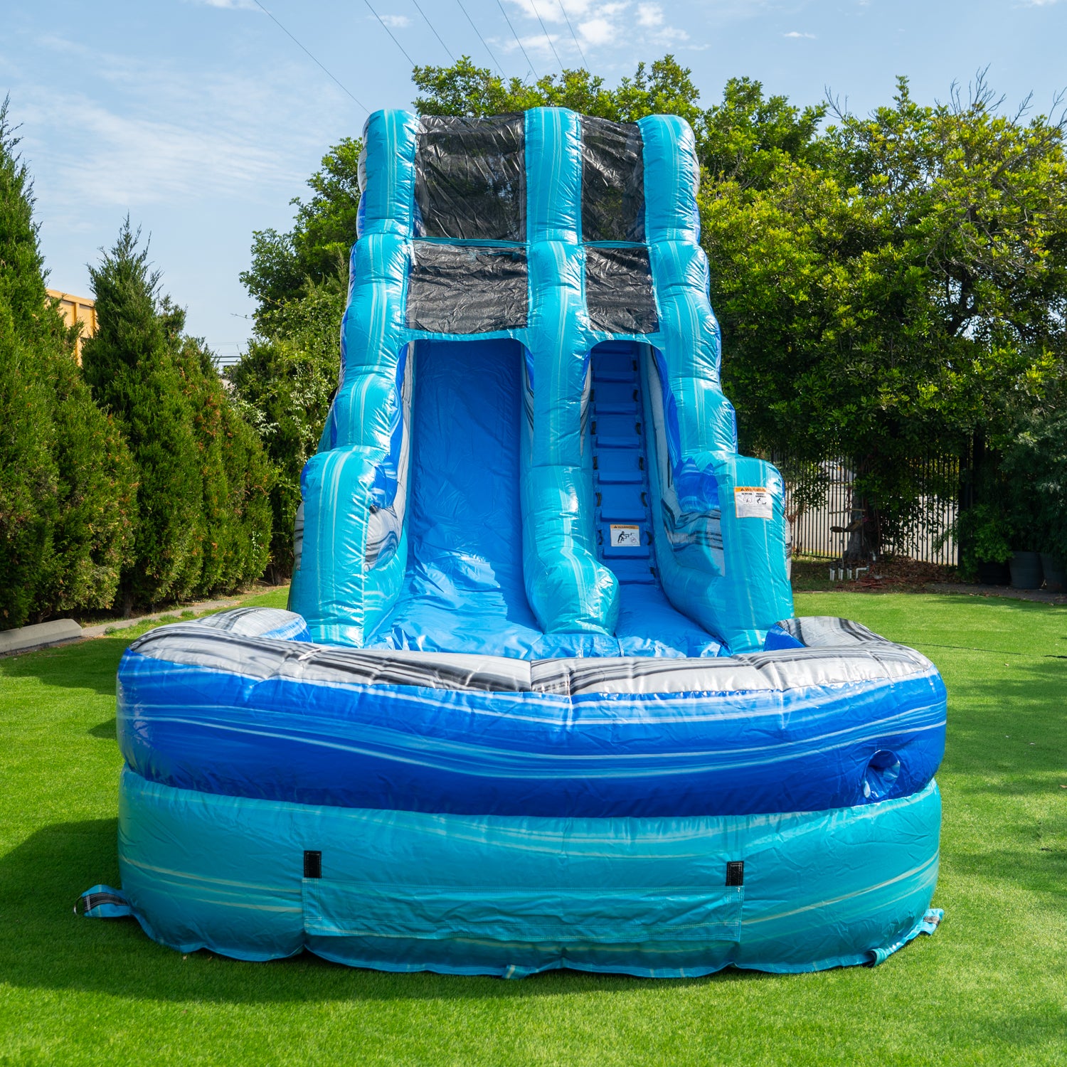 OCEAN BLUE 15 FT SLIDE
