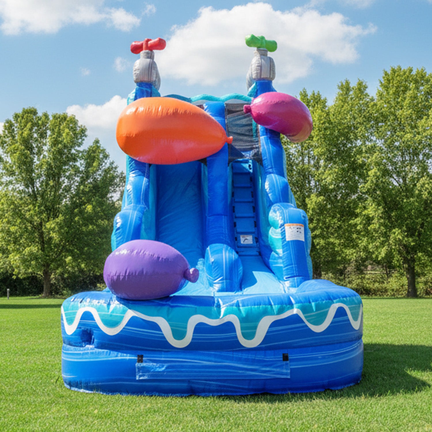 WATER BALLOONS 15 FT SLIDE