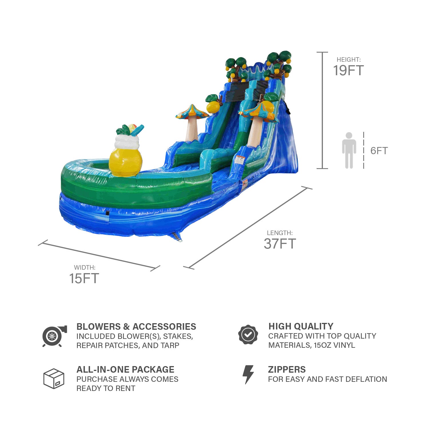 AMALFI COAST 19FT SLIDE