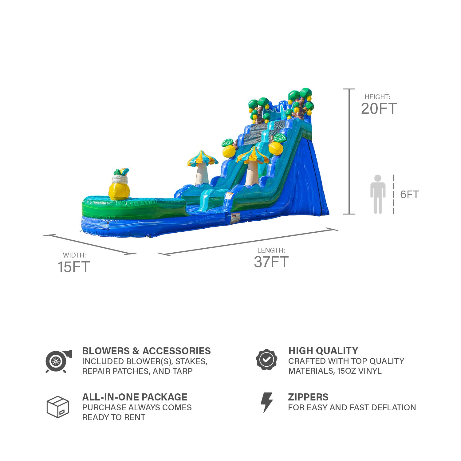 AMALFI COAST 19FT SLIDE