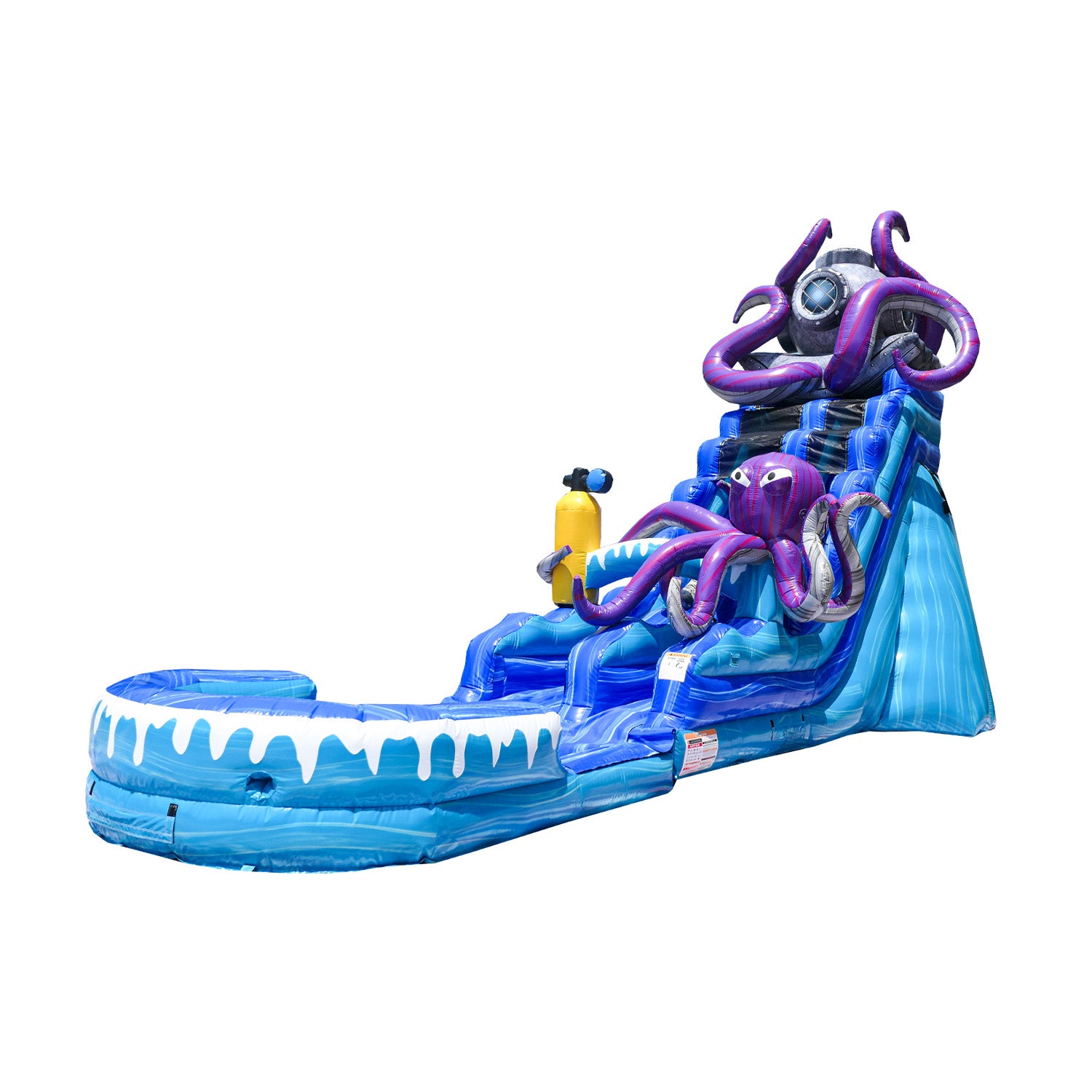 Deep Sea 19 ft Slide - Dive into Deep Fun with JumpOrange!
