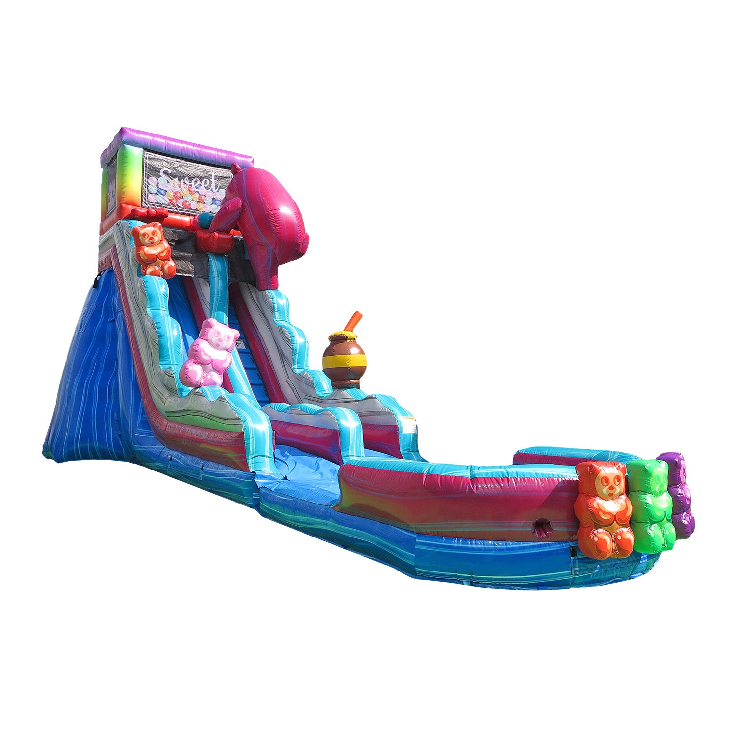 GUMMY BEARS 19 FT SLIDE