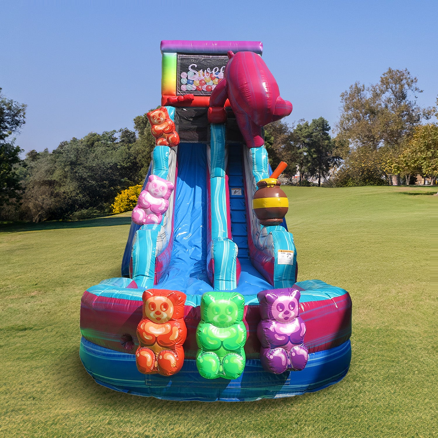 GUMMY BEARS 19 FT SLIDE
