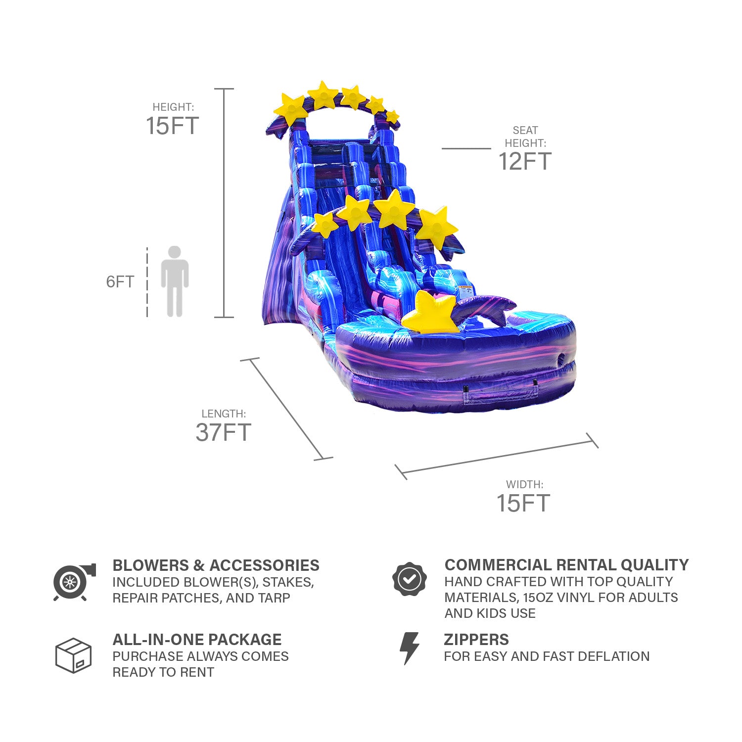 GALAXY 19 FT SLIDE