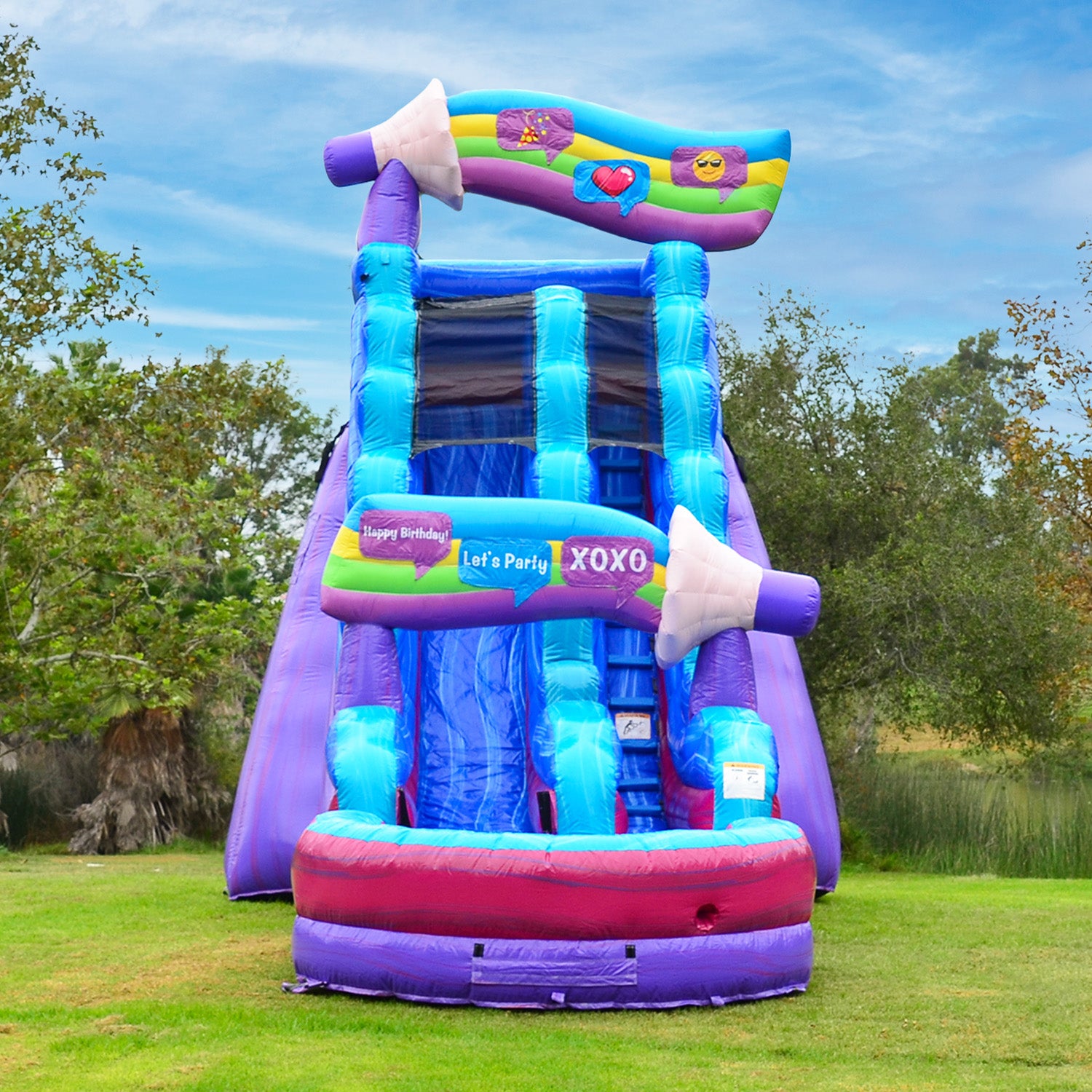 LET'S PARTY 19 FT SLIDE