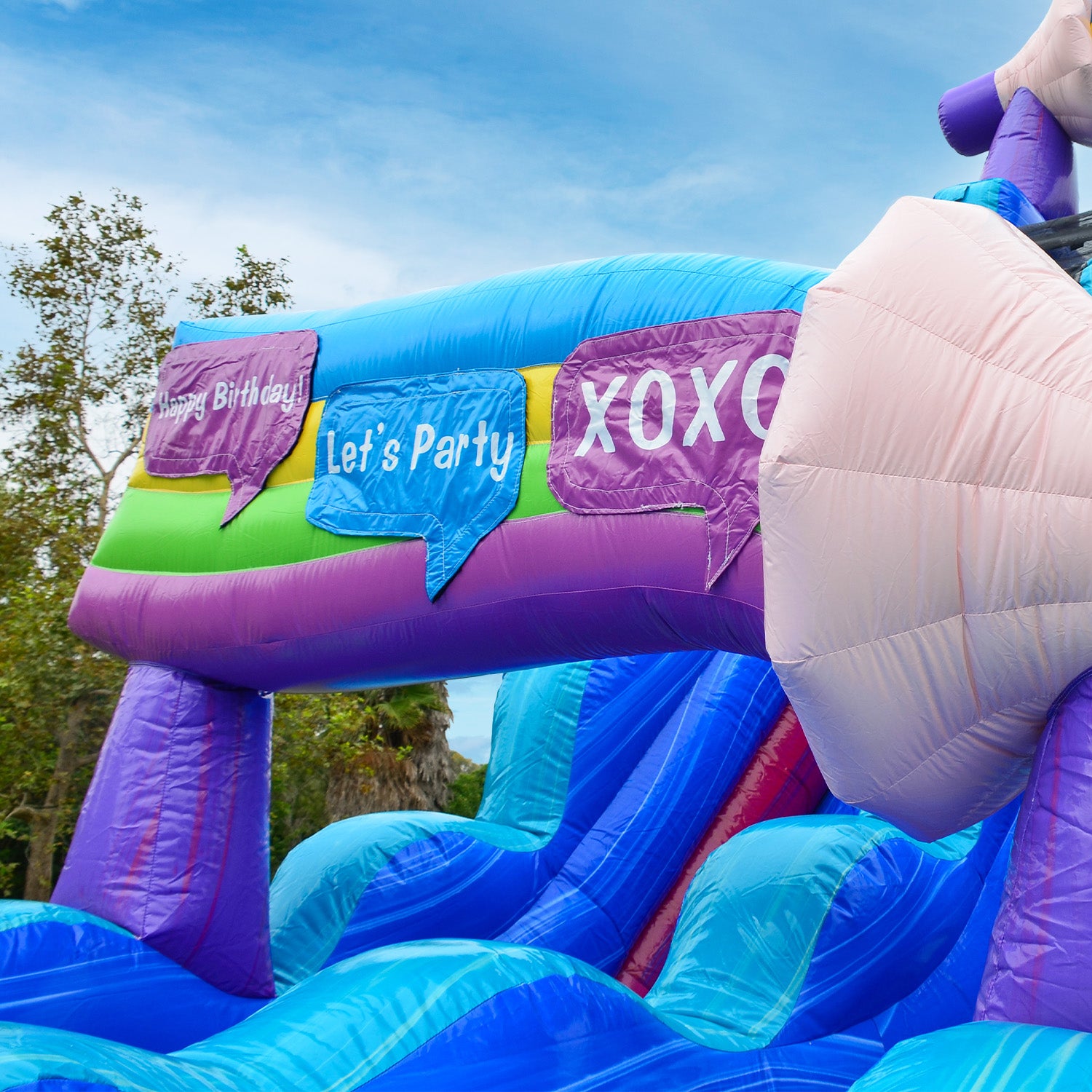 LET'S PARTY 19 FT SLIDE