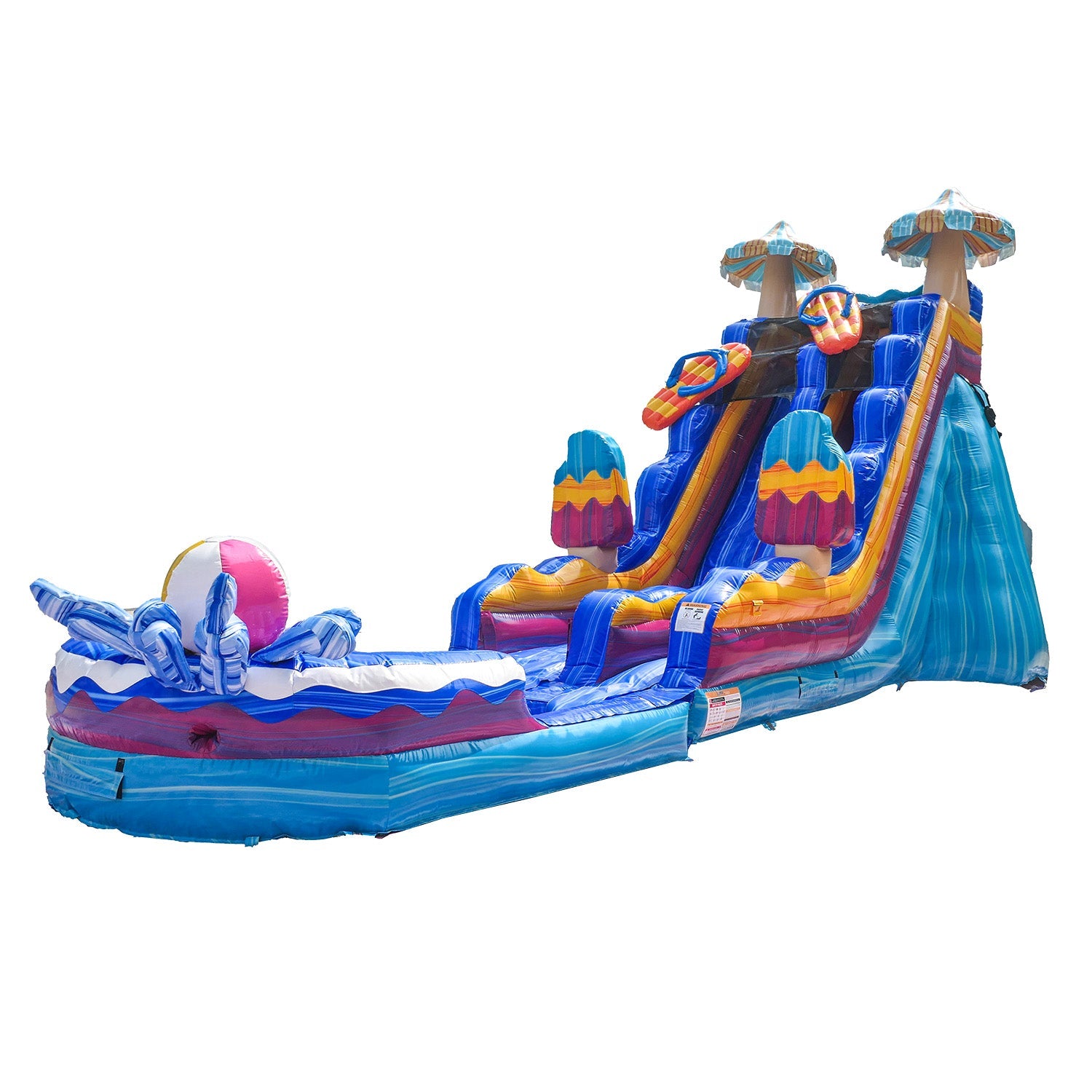 POOL PARTY 19 FT SLIDE