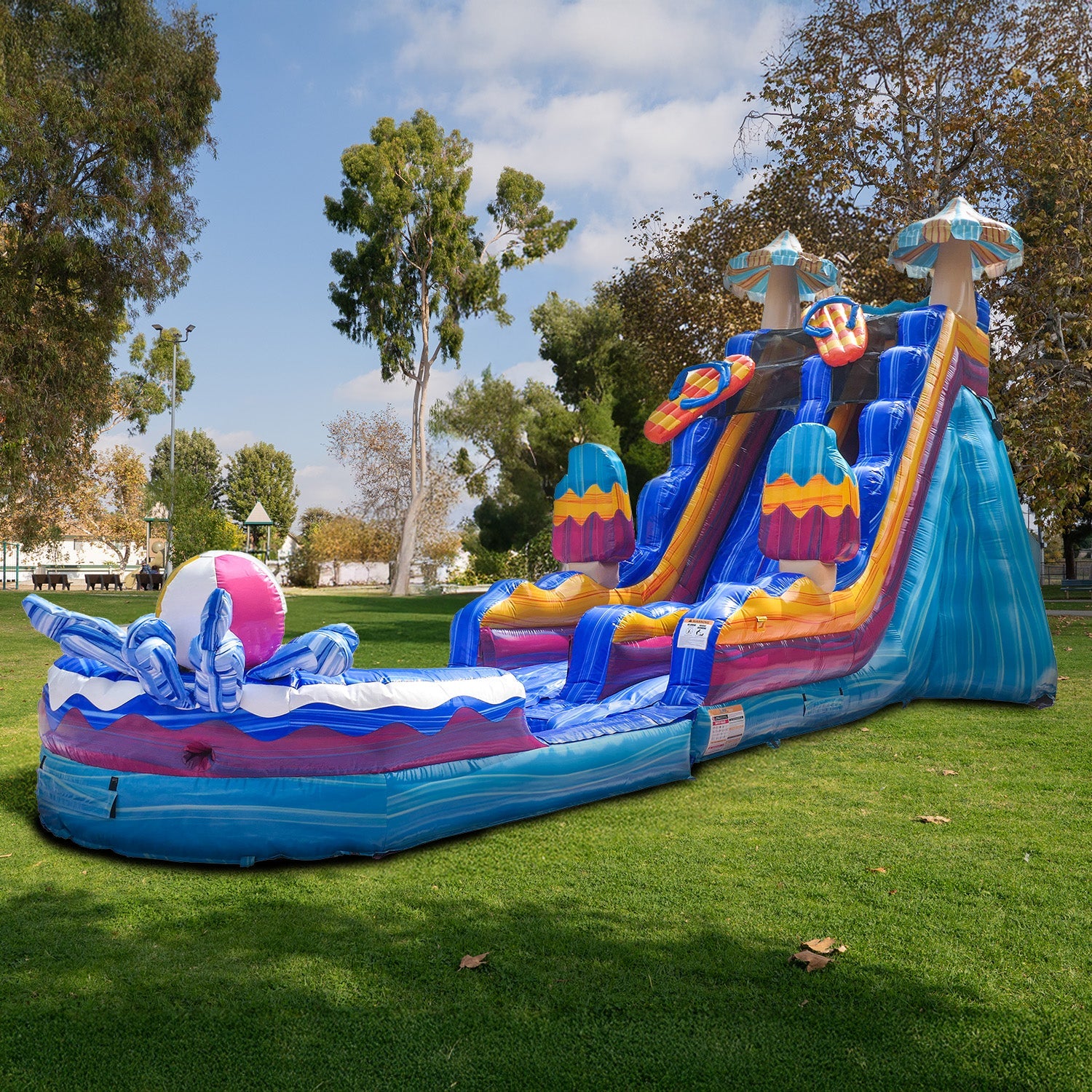 POOL PARTY 19 FT SLIDE