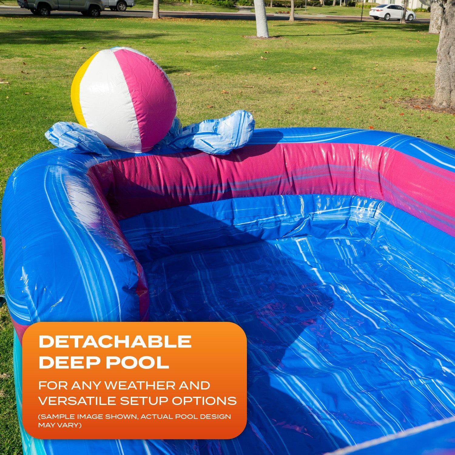 POOL PARTY 19 FT SLIDE