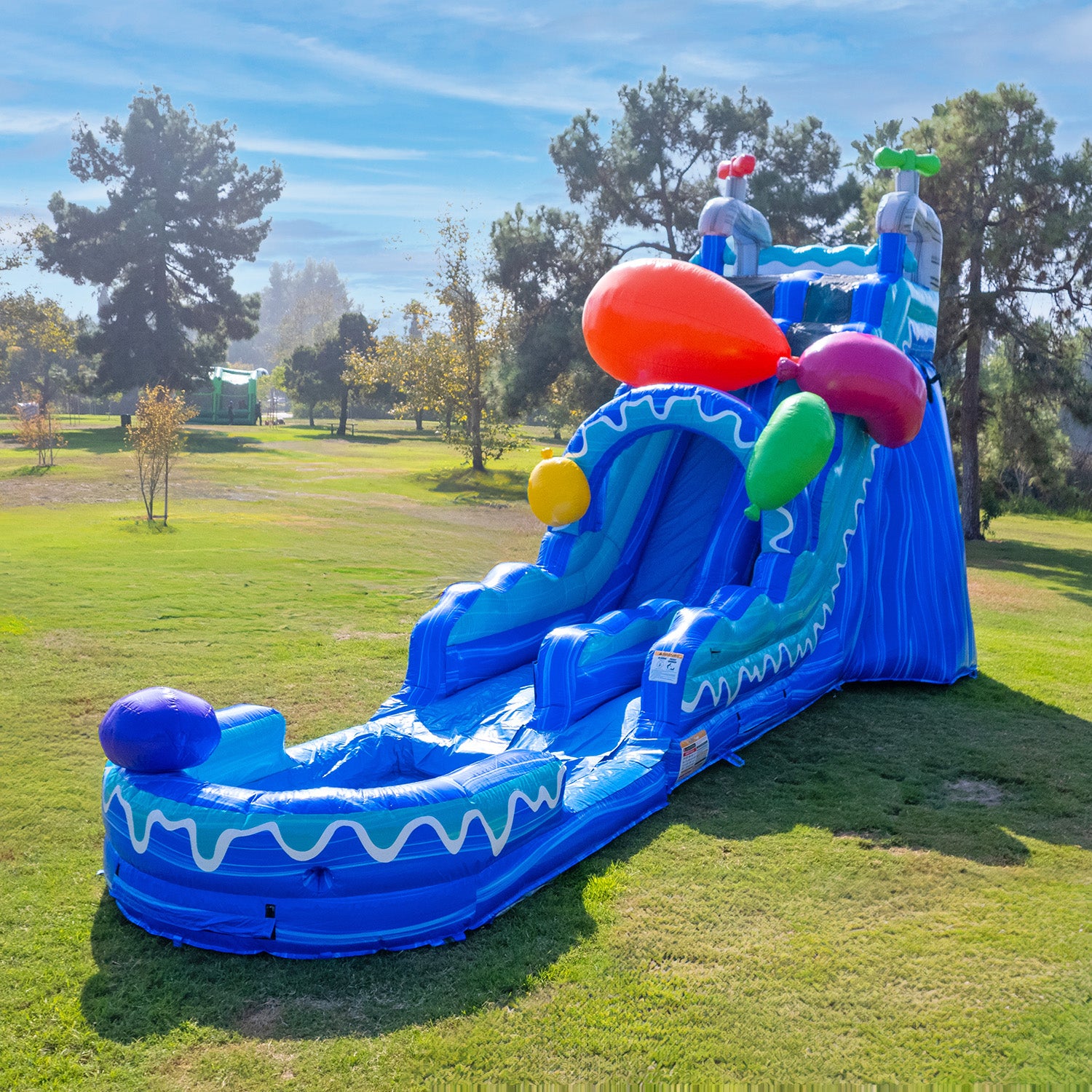 WATER BALLOONS 19 FT SLIDE