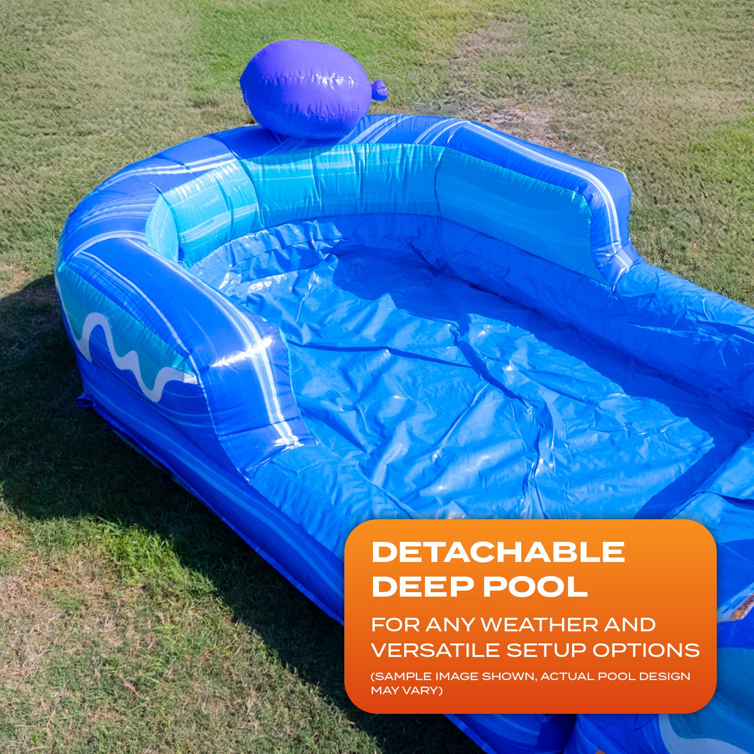 WATER BALLOONS 19 FT SLIDE