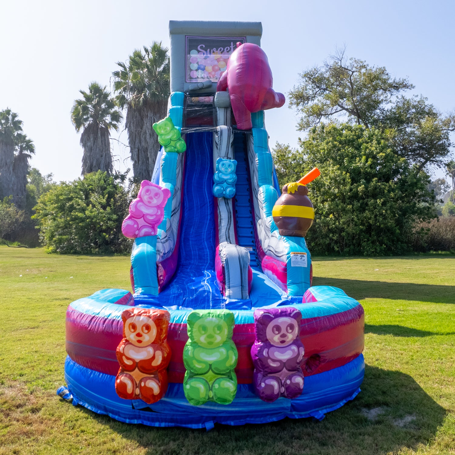 GUMMY BEARS 25 FT SLIDE