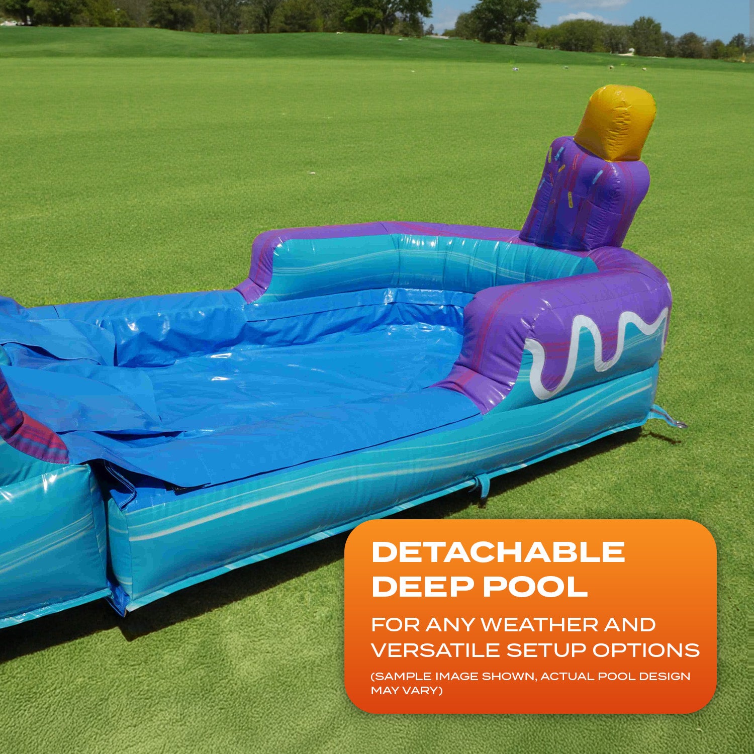 SCOOPIN' SPLATTER 25FT SLIDE