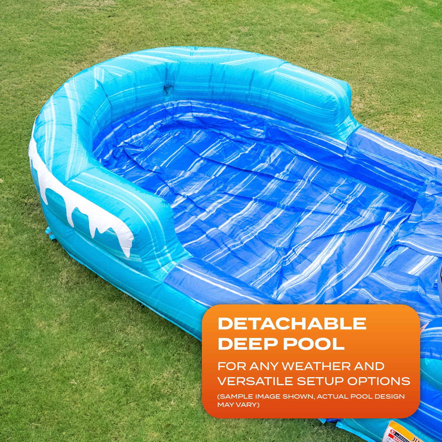 DEEP SEA 20 FT DUAL LANE SLIDE