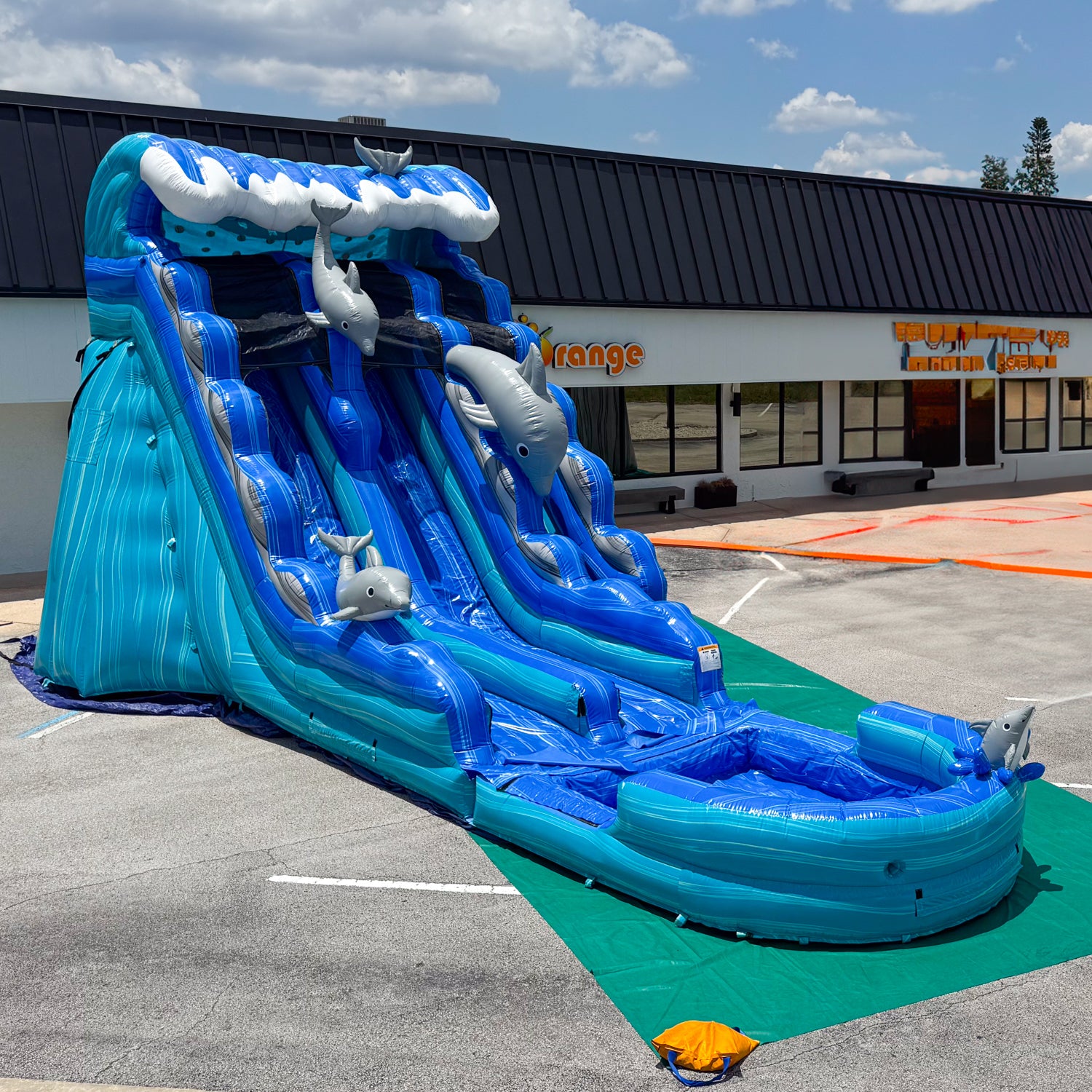 DOLPHIN 20 FT DUAL LANE SLIDE