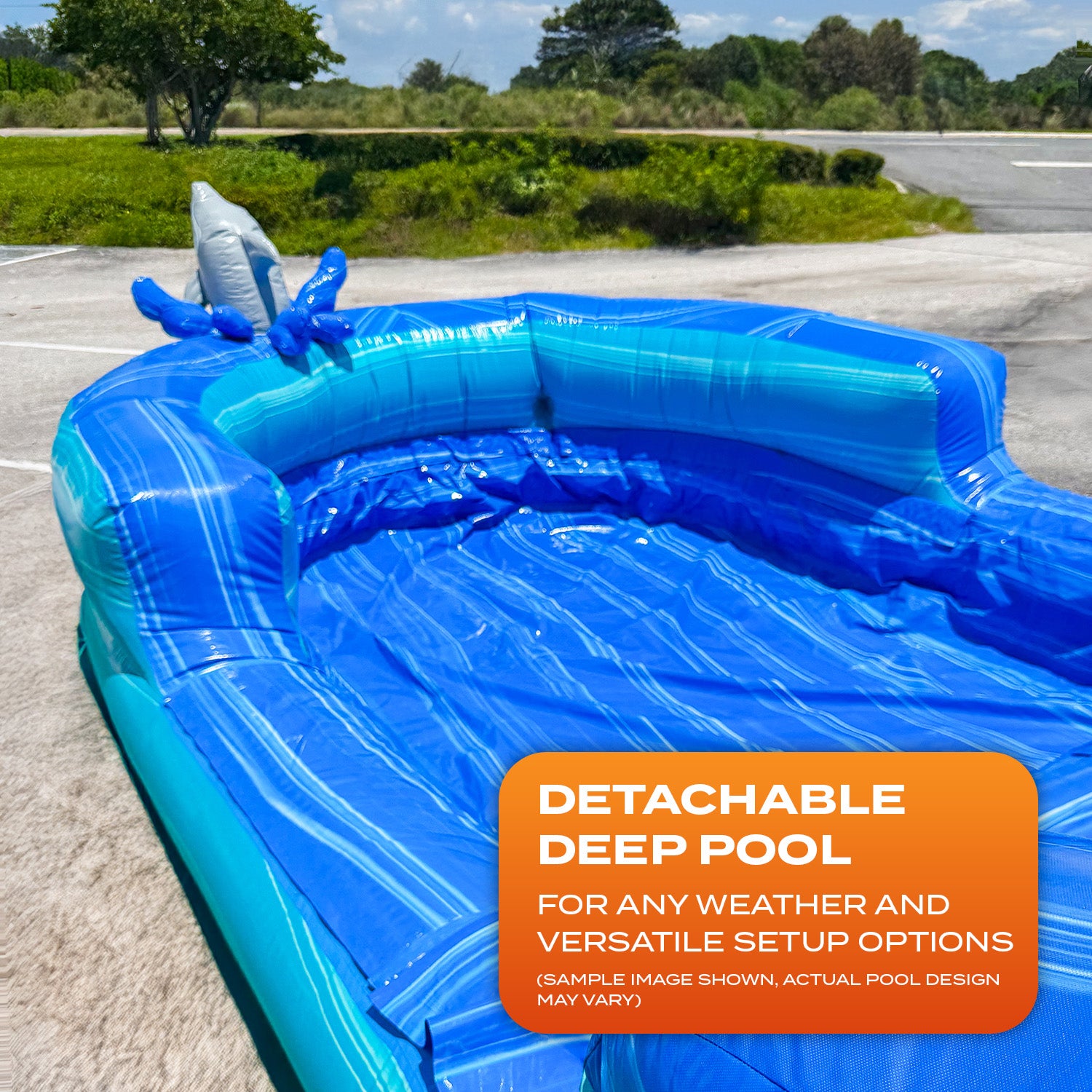 DOLPHIN 20 FT DUAL LANE SLIDE