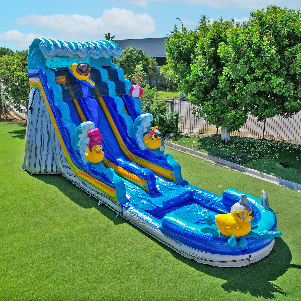 MINDSET MATTER 20 FT DUAL LANE SLIDE
