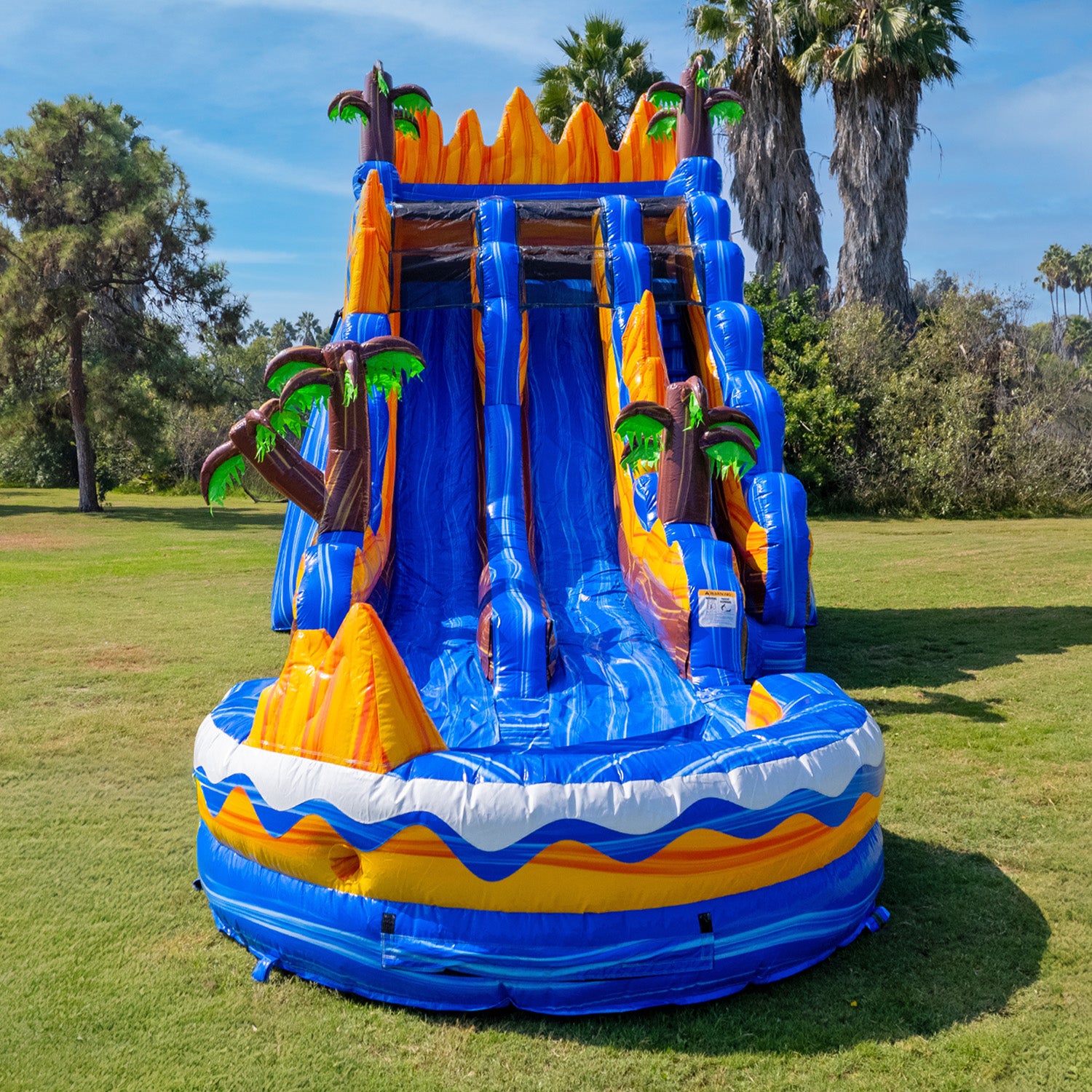 OASIS 20 FT DUAL LANE SLIDE