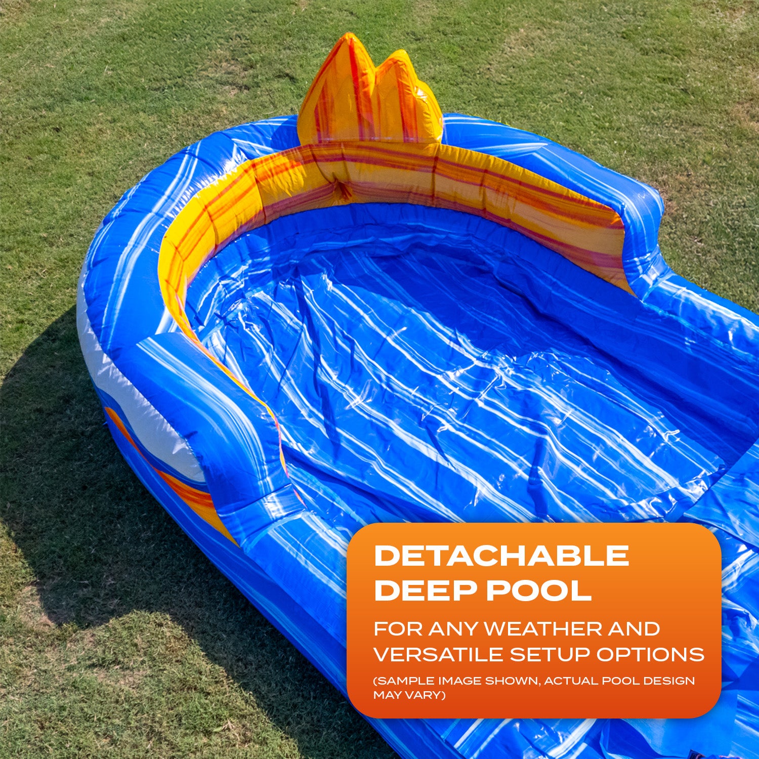 OASIS 20 FT DUAL LANE SLIDE