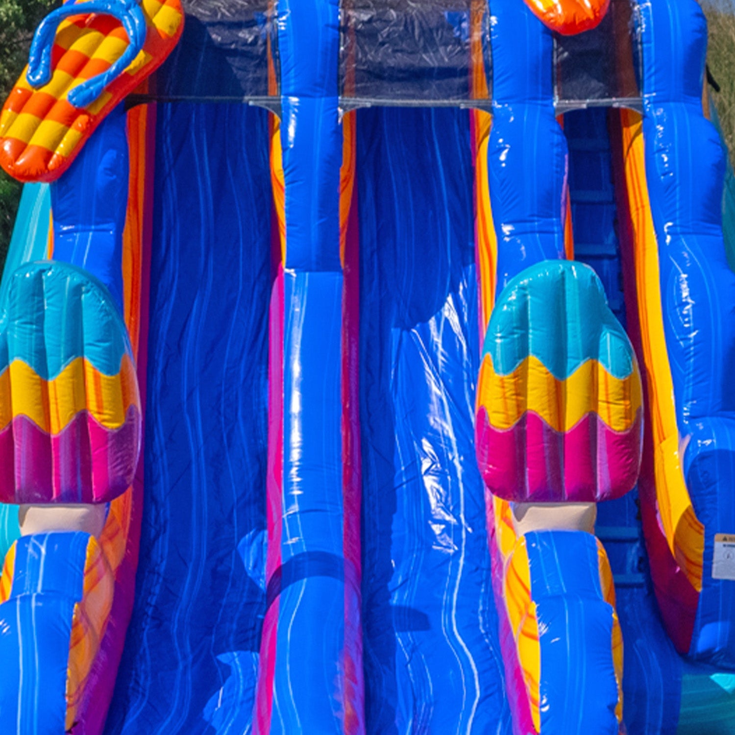 POOL PARTY 20 FT DUAL LANE SLIDE
