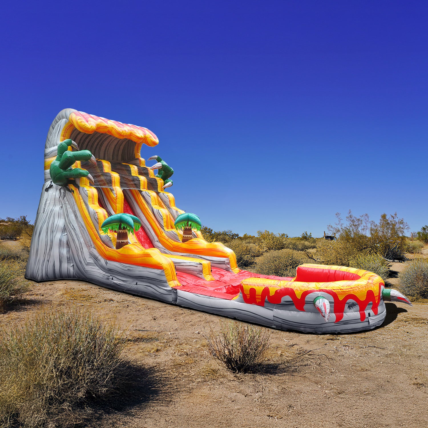 T-REX 20 FT DUAL LANE SLIDE