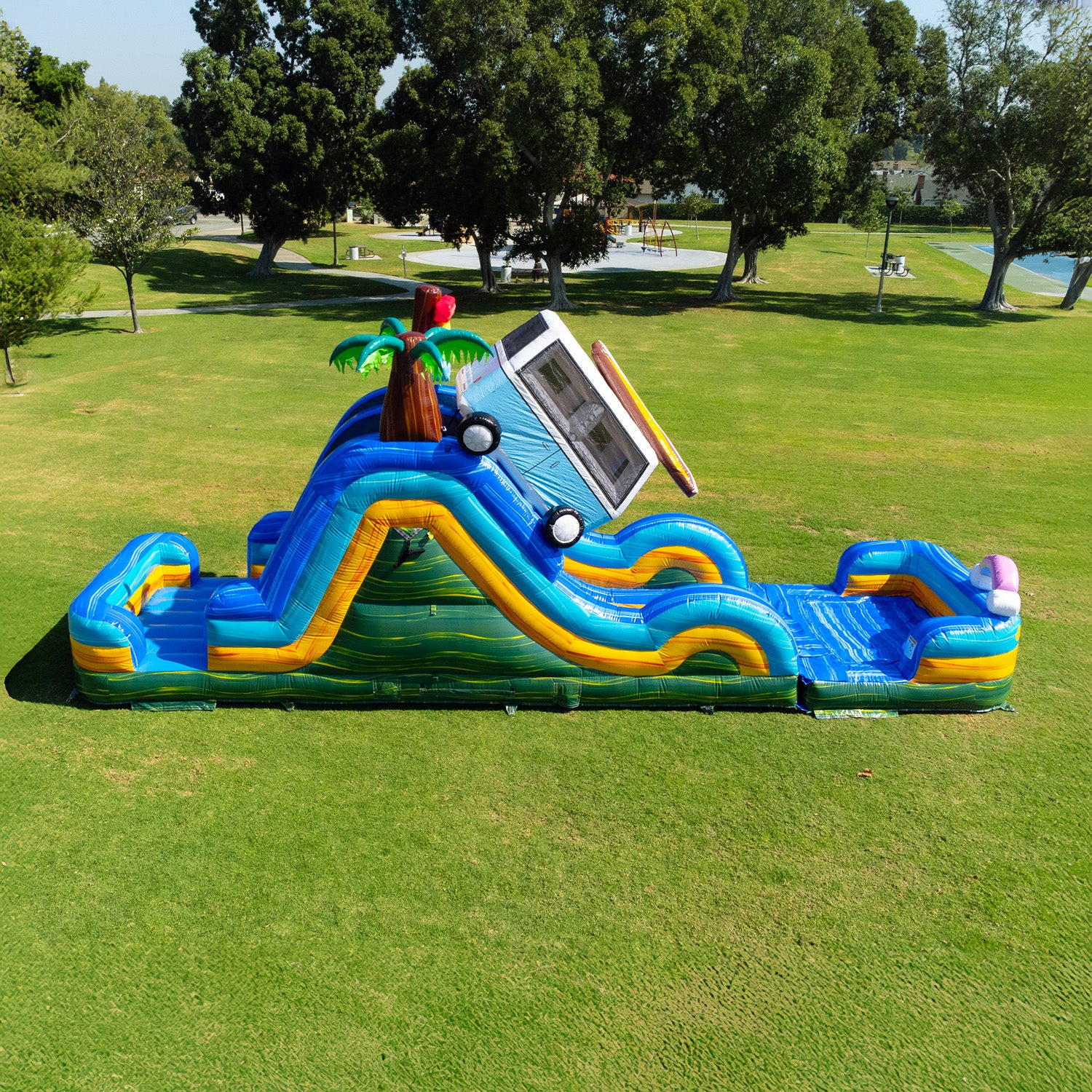 BEACH CAMPER 17 FT DUAL LANE BACK LOAD SLIDE