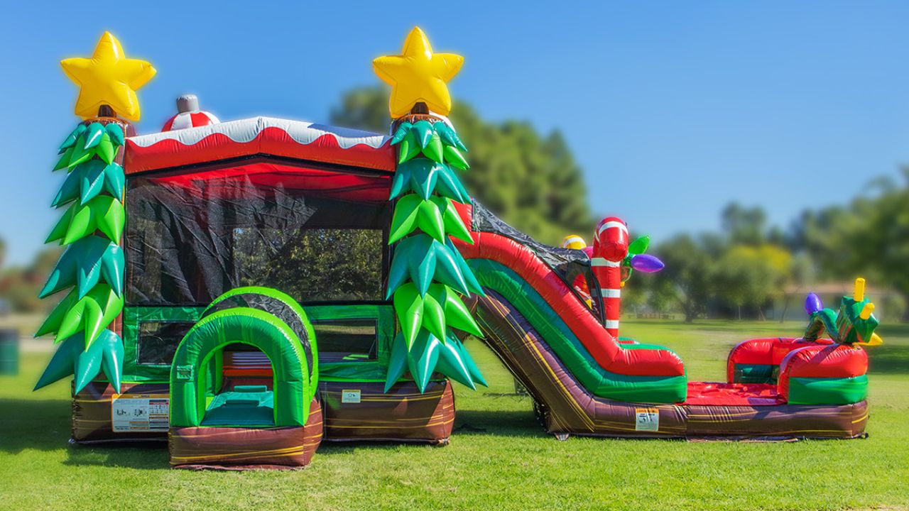 commercial water slide inflatable