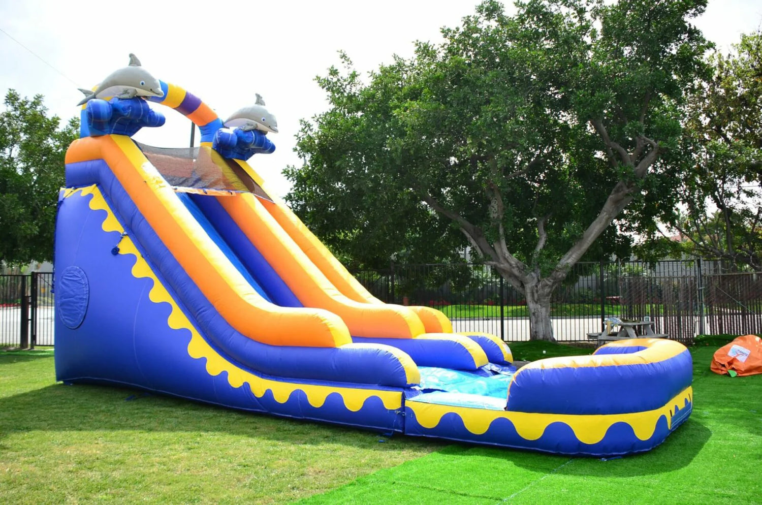 exciting commercial water slide