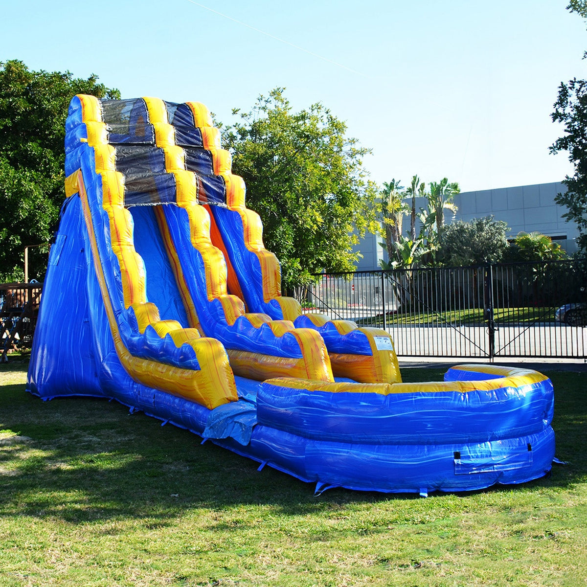Towering Water Slides: Height Restrictions, Setup Requirements, and Premium Pricing Potential