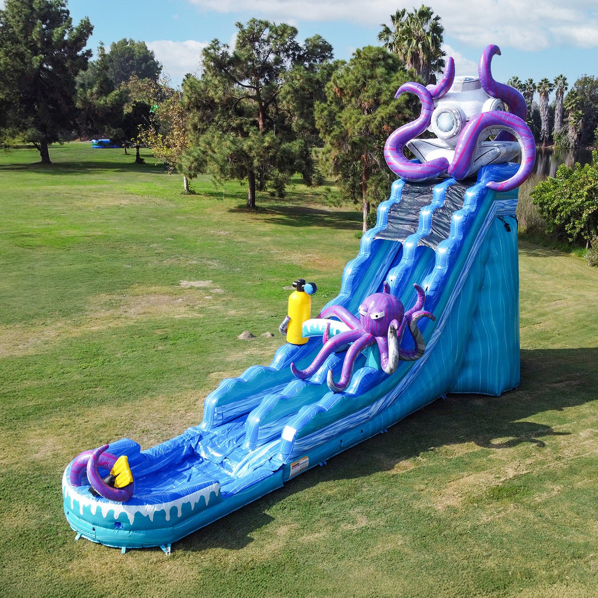 Tropical Water Slide Themes: Dolphin, Palm Tree, and Ocean Designs That Dominate Bookings