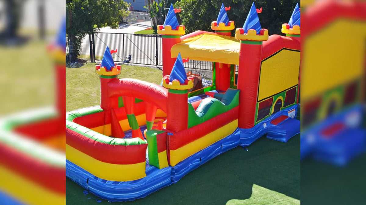 Get More From Your Side Gig: Castle Bounce House Obstacle