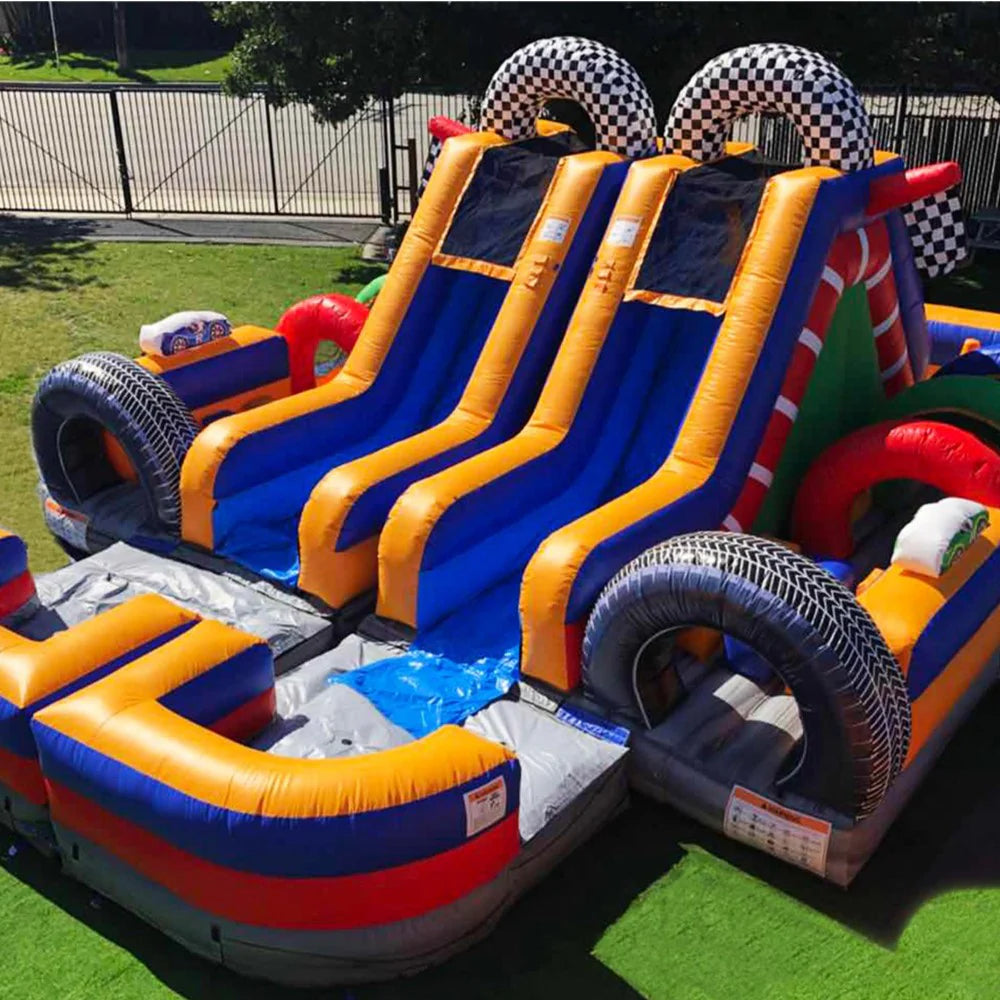 Generating Income with Inflatable Obstacle Courses