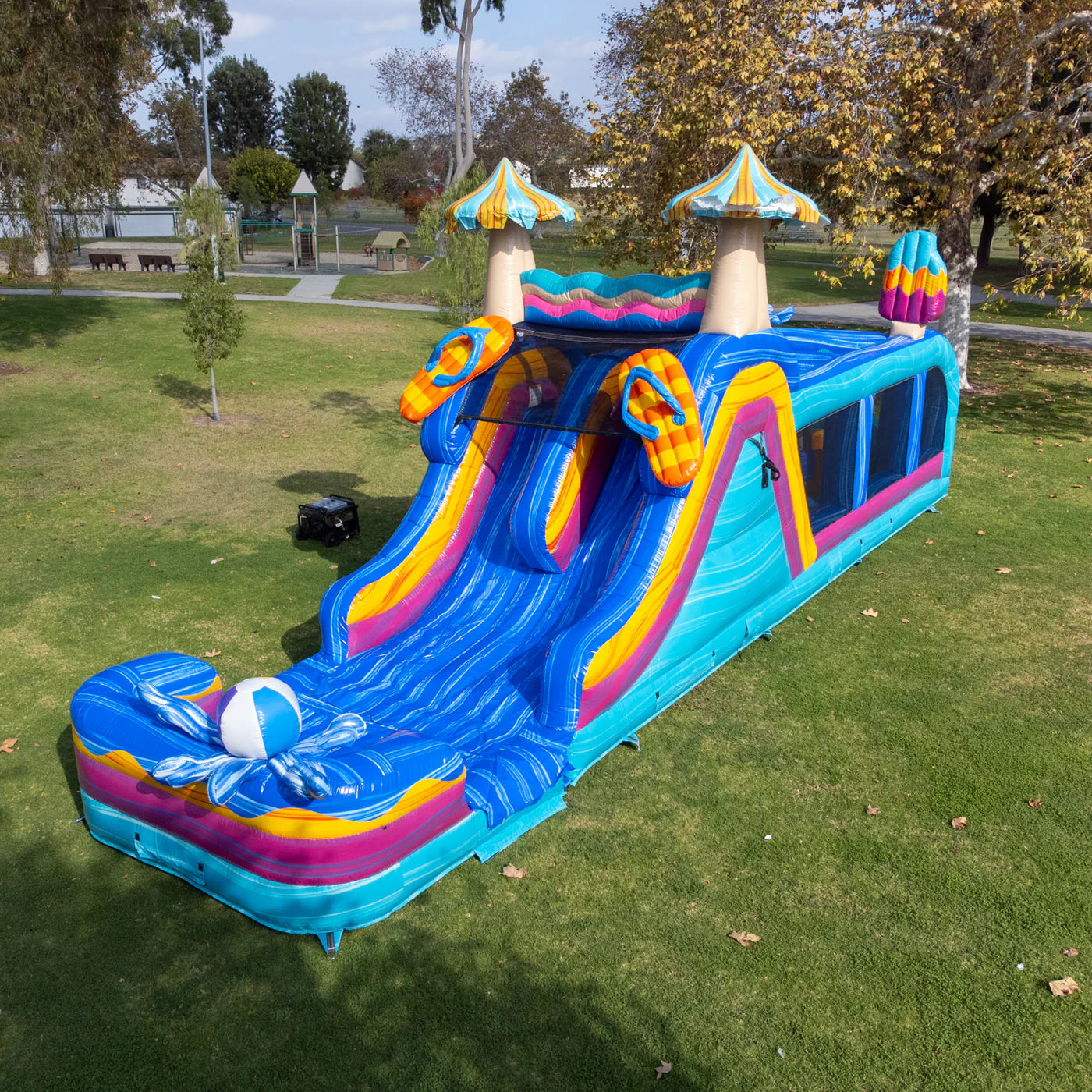 Why Pool-Featured Bounce Houses are Getting a Lot of Business: Sink or Swim