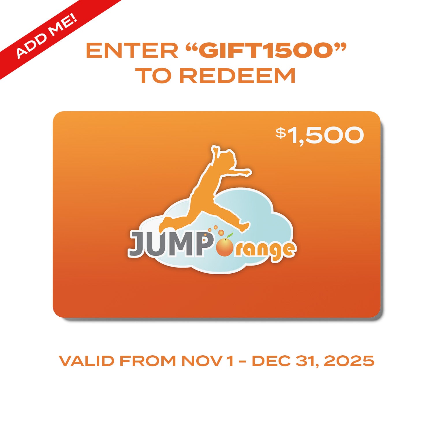 $1500 Gift Card with $15,000+ In-Stock Purchase
