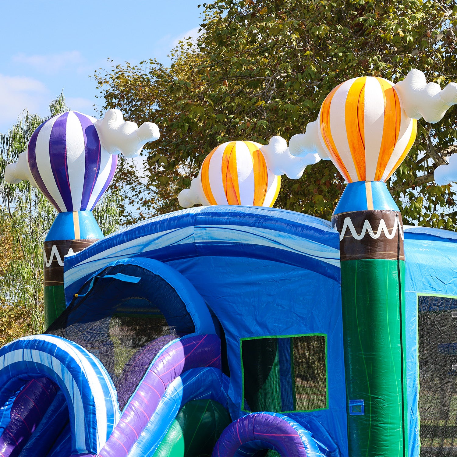 HOT AIR BALLOON FRONT LOADER COMBO