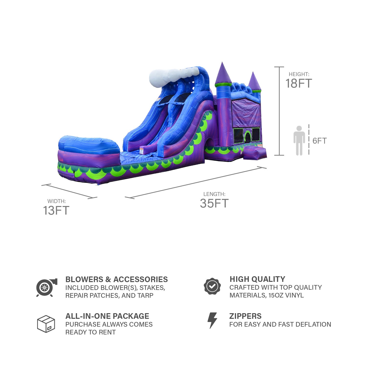 MERMAID DUAL LANE COMBO