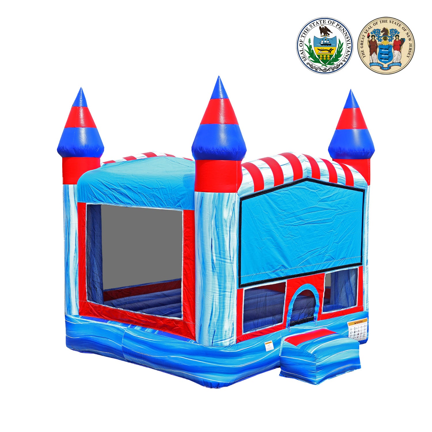 GLACIER 13' X 13' BOUNCE HOUSE