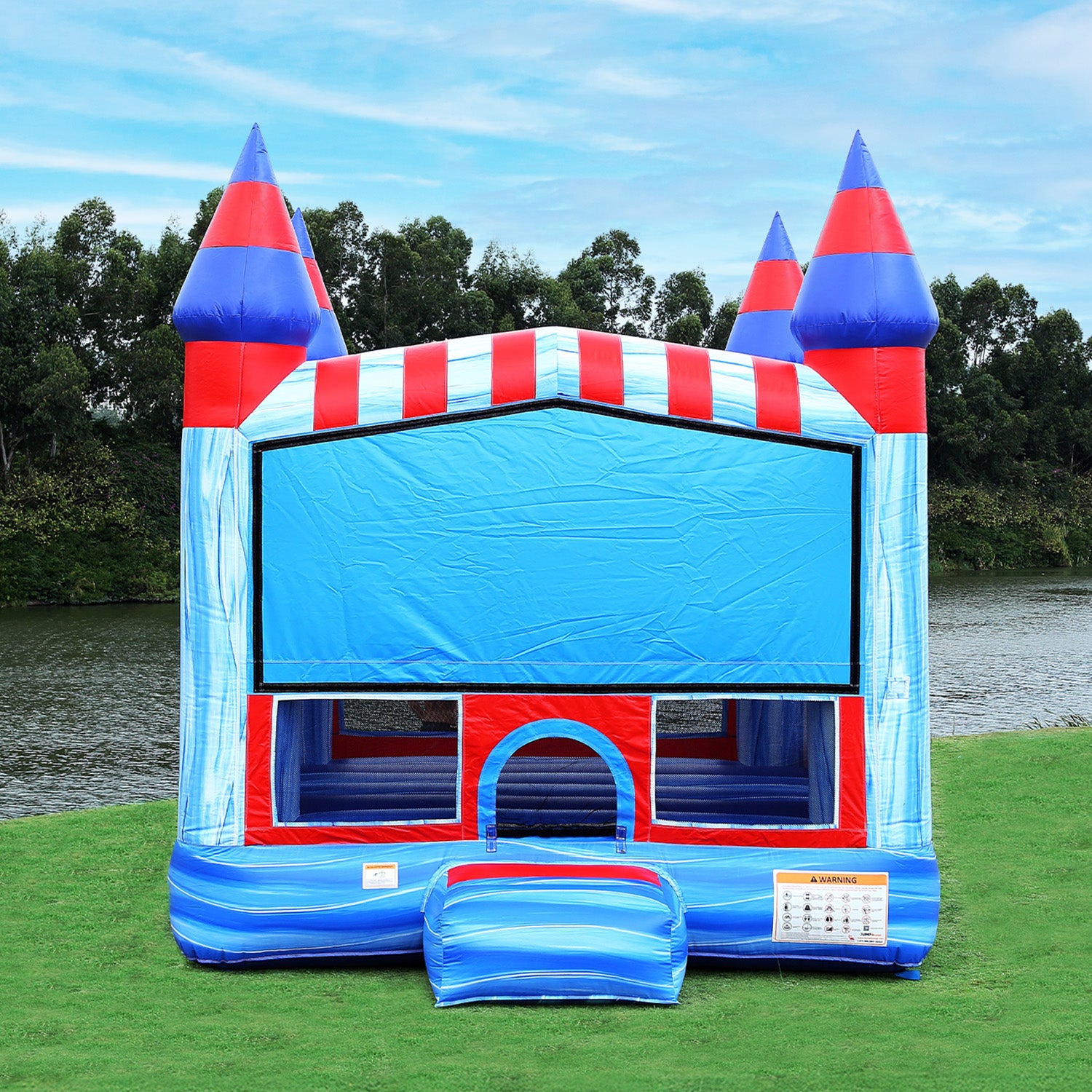 GLACIER 13' X 13' BOUNCE HOUSE