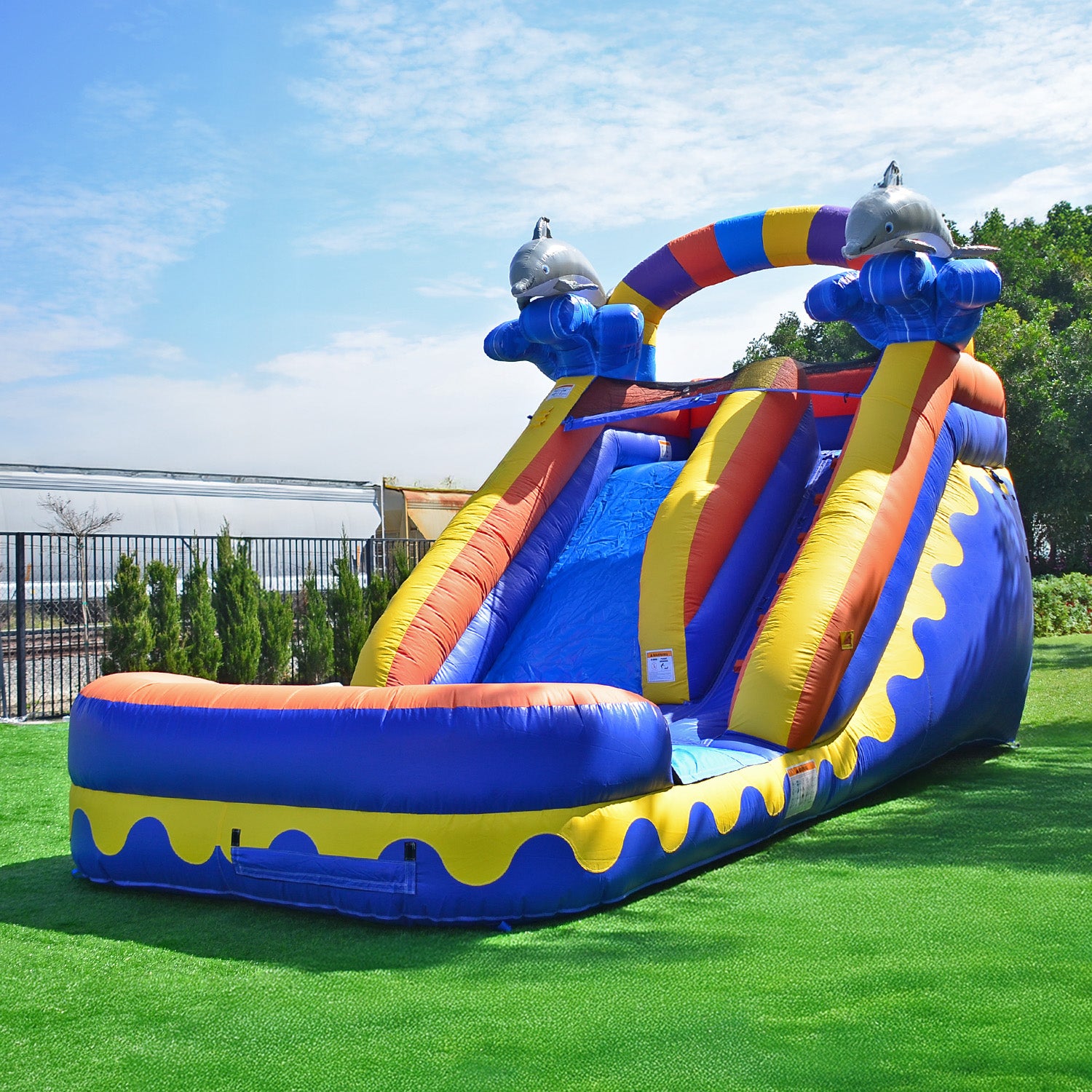 DOLPHIN SPLASH 14 FT SLIDE