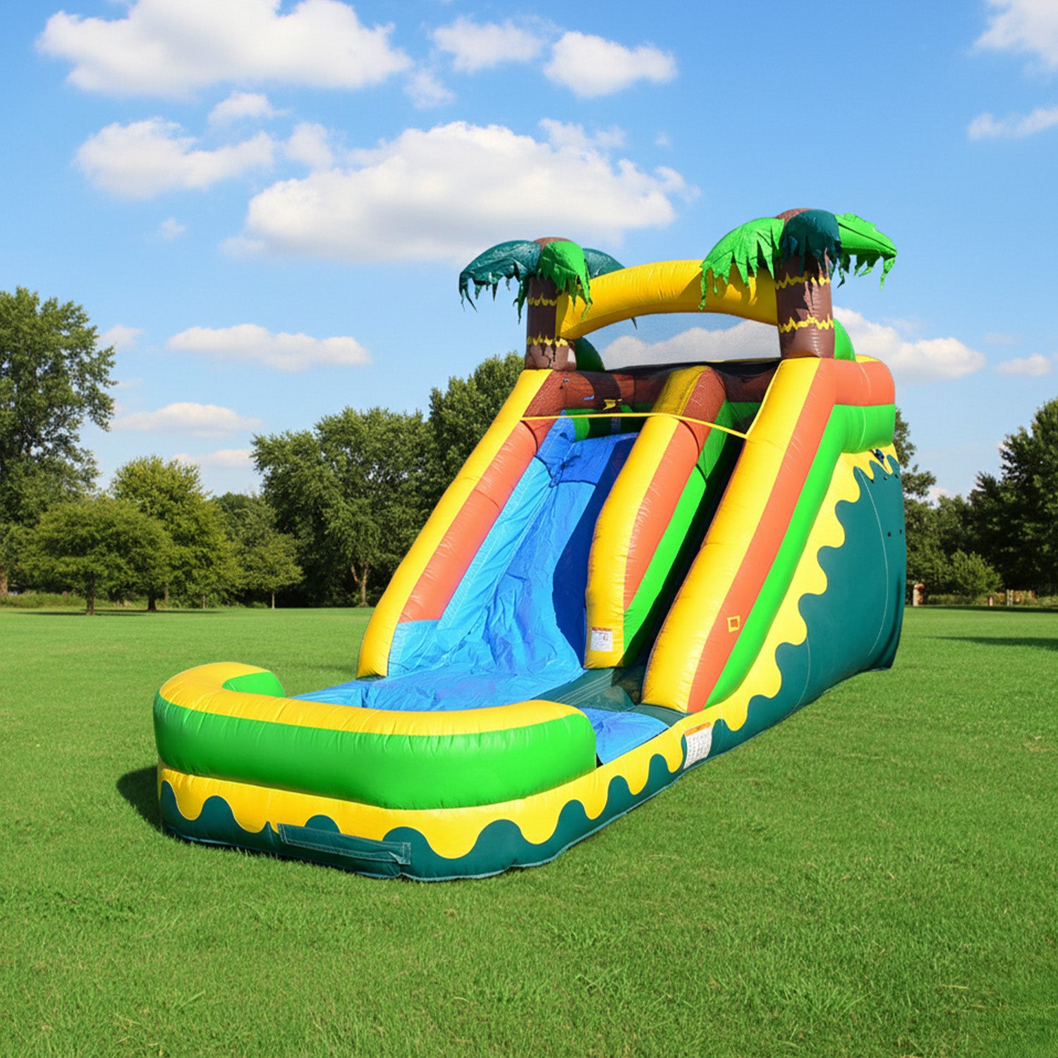 Tropical Aloha 14 ft Slide: Immerse in Island Vibes with