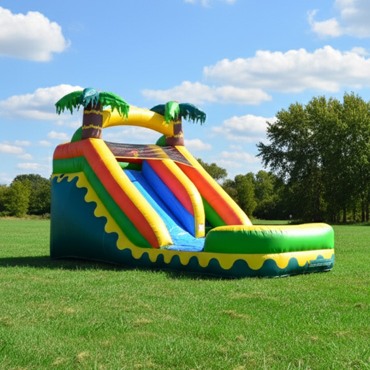 Tropical Aloha 14 ft Slide: Immerse in Island Vibes with