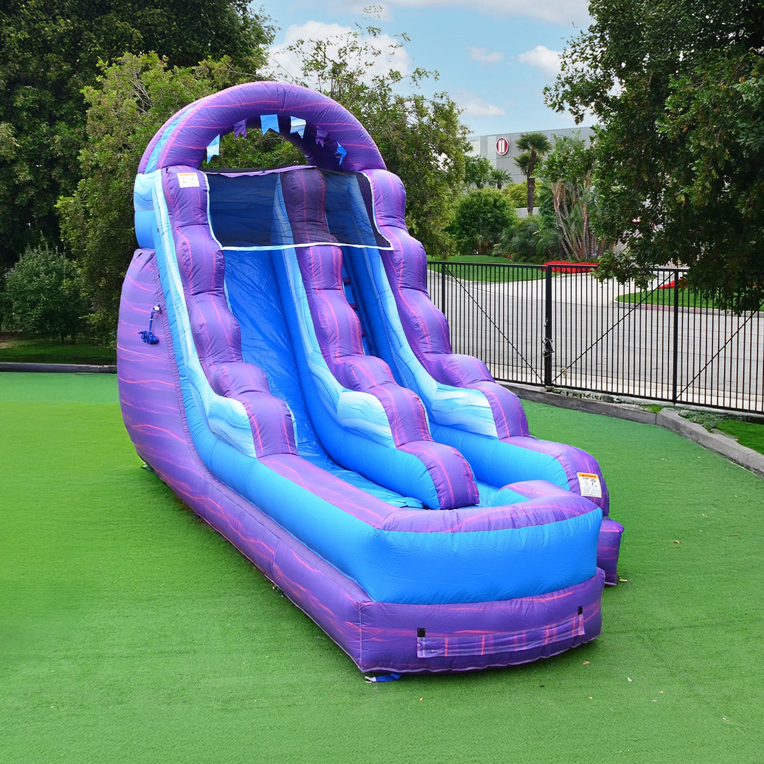 COTTON CANDY 15 FT MEGA SLIDE